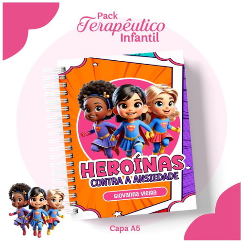 Diário Terapeutico Heroinas Meninas
