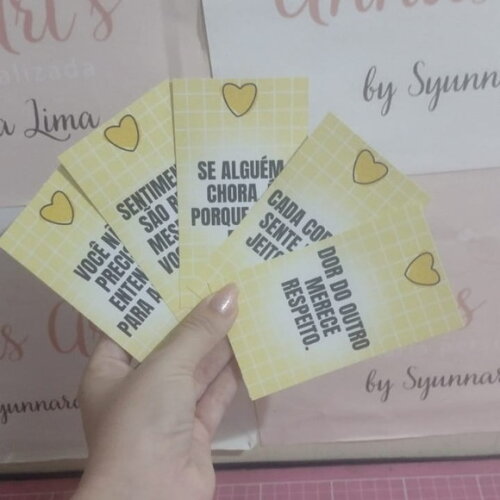 Frases Motivacionais Setembro Amarelo 10 Unidades
