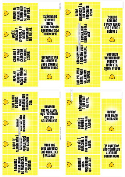 Frases Motivacionais Setembro Amarelo 10 Unidades