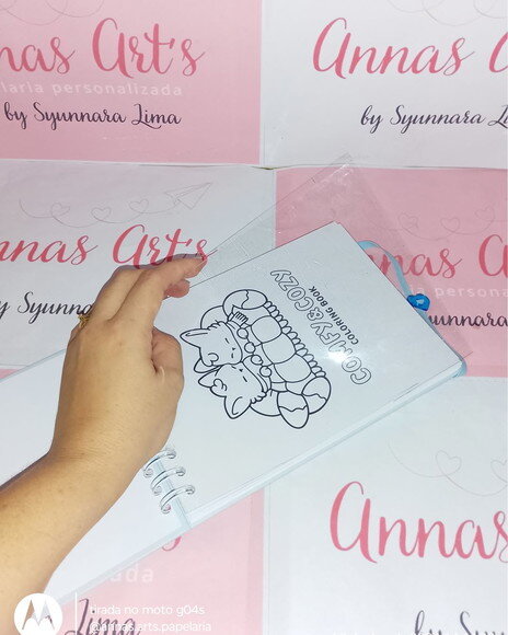 Livro de Pintura Comfy e Cozy