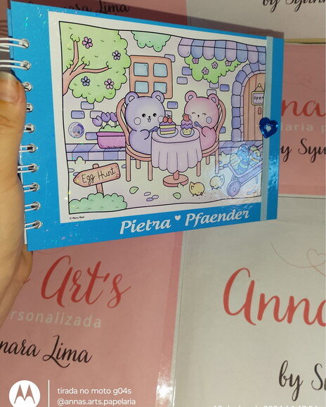 Livro de Pintura Cozy Spring