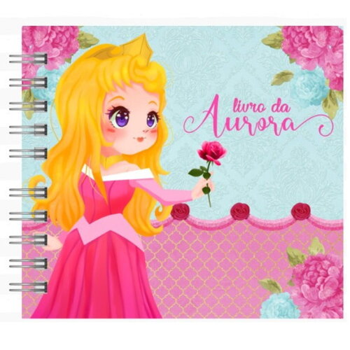 Livro do Bebe a Bela Adormecida Princesa Aurora