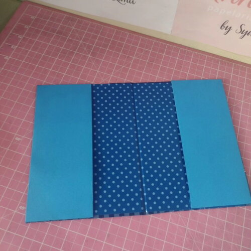 Porta Certidão Urso Realeza Azul Escuro
