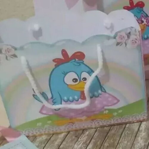 Sacolinha Galinha Pintadinha 10 Unidades