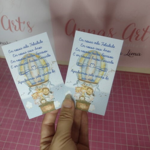 Tag de Agradecimento 50 Unidades