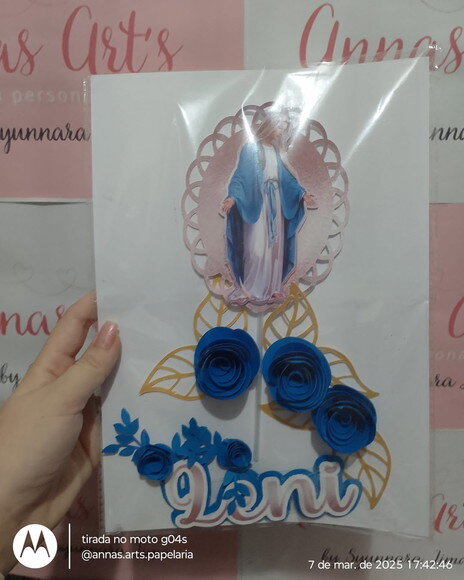 Topo de Bolo Nossa Senhora