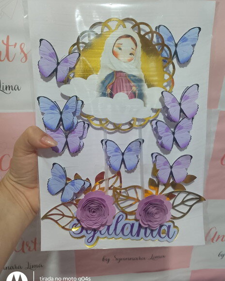 Topo de Bolo Nossa Senhora