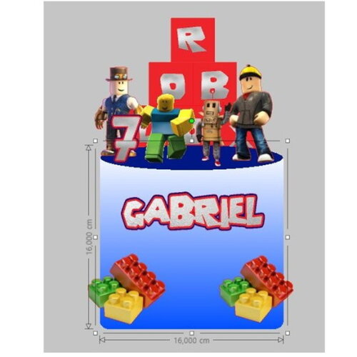 Topo de Bolo Roblox