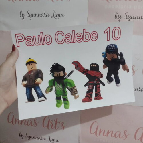 Topo de Bolo Roblox