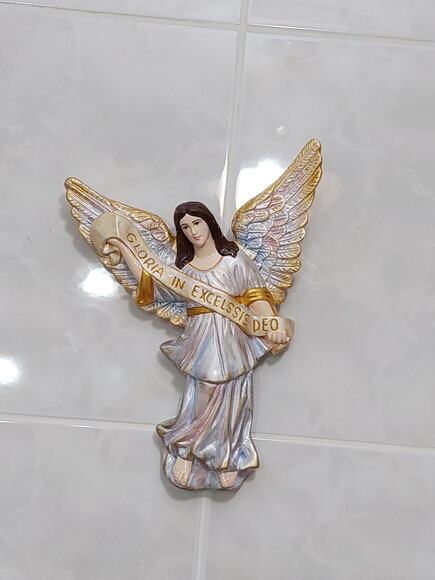 Anjo da Glória de Natal , de Parede, 35cm