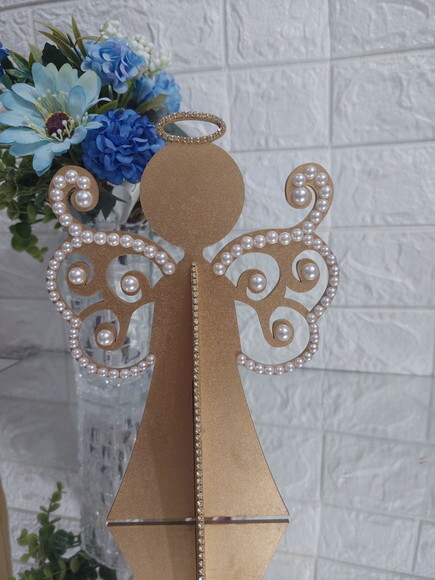 Anjo em mdf , 20cm