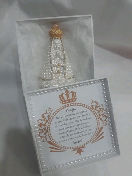 Caixa com Nossa Senhora Aparecida Baby