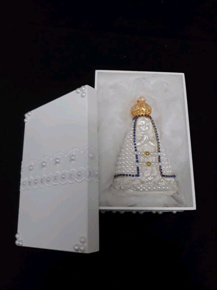 Caixa com Nossa Senhora Aparecida Baby