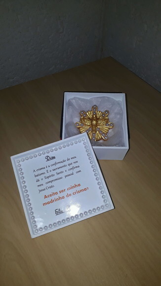 Caixa Convite para Padrinho/Madrinha