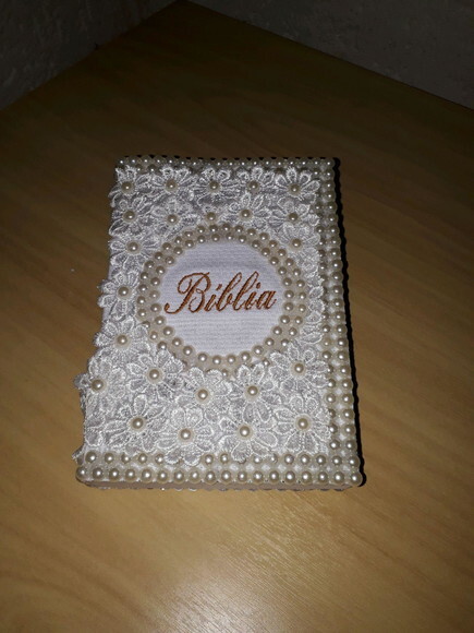 Caixa Convite para Padrinho/Madrinha de Crisma com Bíblia e