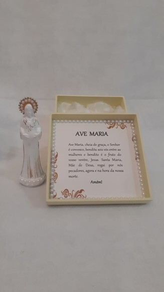 Caixa de Nossa Senhora Grávida e Oração