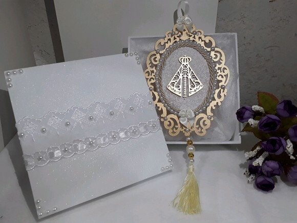 Caixa para Padrinho/Madrinha de Crisma