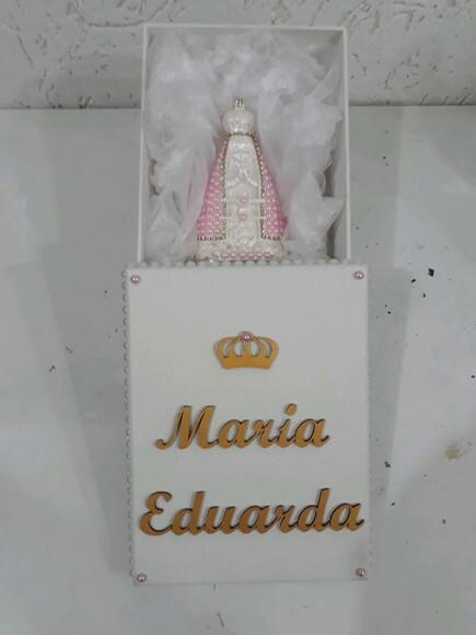 Caixa personalizada com Nossa Senhora Aparecida Baby