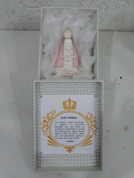 Caixa personalizada com Nossa Senhora Aparecida Baby