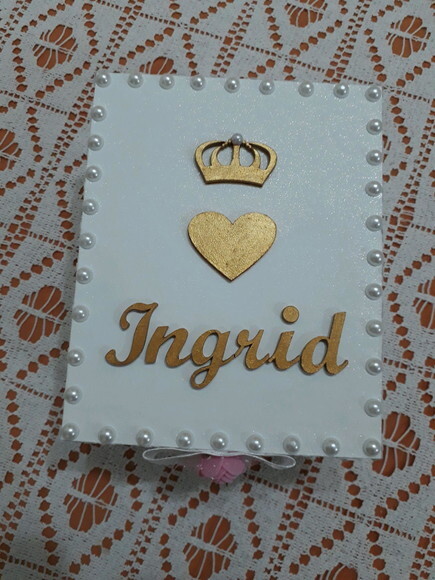 Caixa personalizada com Nossa Senhora Aparecida Baby