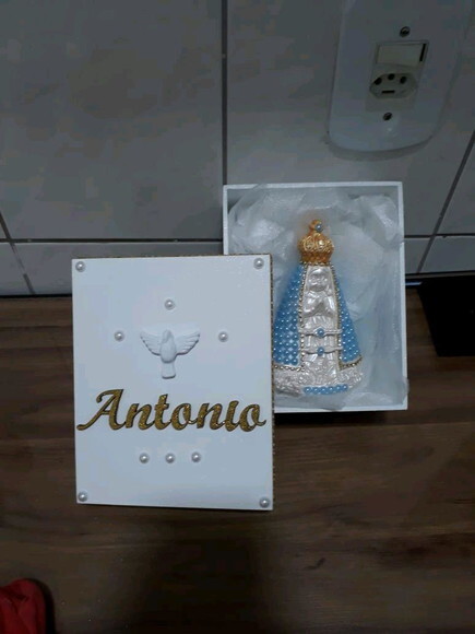 Caixa personalizada com Nossa Senhora Aparecida Baby