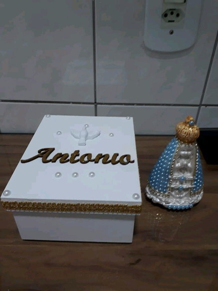 Caixa personalizada com Nossa Senhora Aparecida Baby