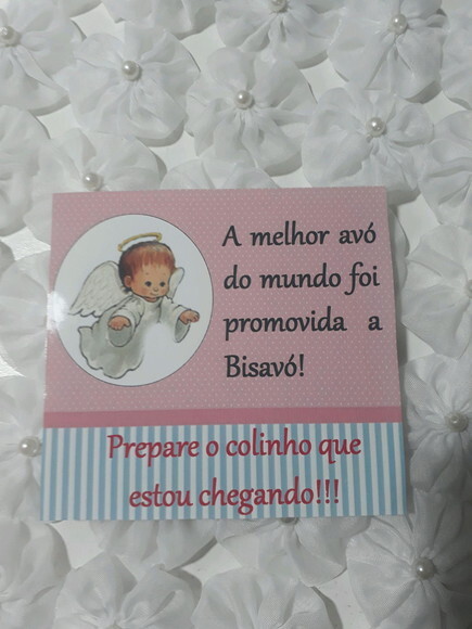 Caixa Surpresa / Revelação de Gravidez - Avós e Bisavós