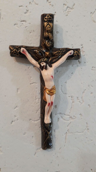 Crucifixo de parede, 20cm