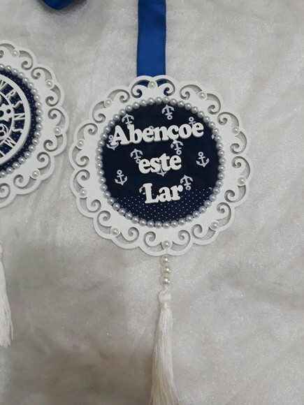 Escapulário de porta com Medalha de São Bento