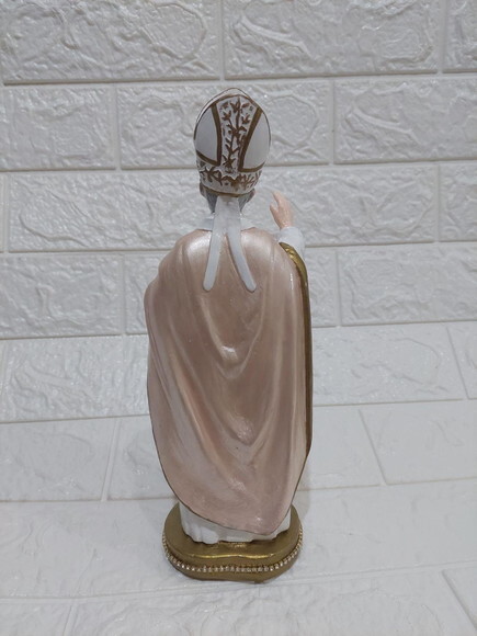 Imagem do Papa São João Paulo Ii , 26cm