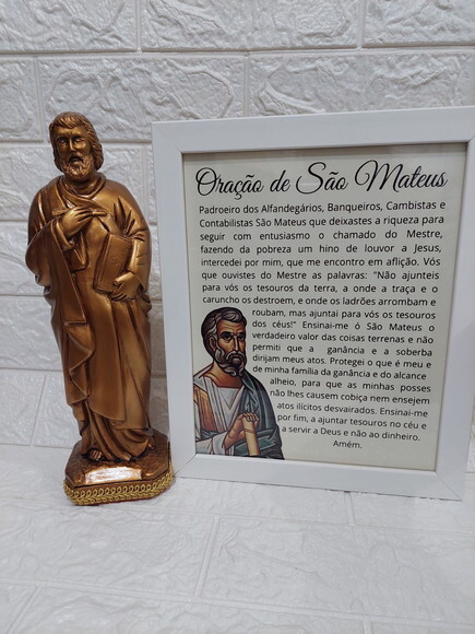 Imagem E Quadro De São Mateus , Padroeiro Dos Contabilistas