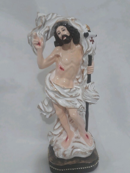 Jesus Ressuscitado, 30cm.