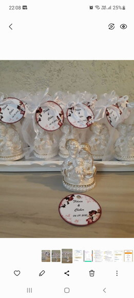 Lembrancinha Sagrada Família, Bodas de Ouro