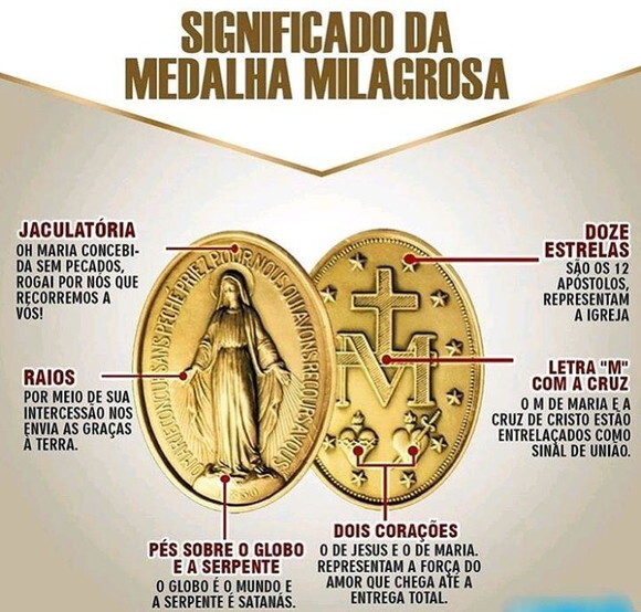 Medalha Milagrosa de Nossa Senhora das Graças