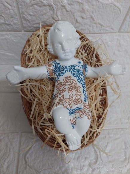 Menino Jesus , 20cm , Natal