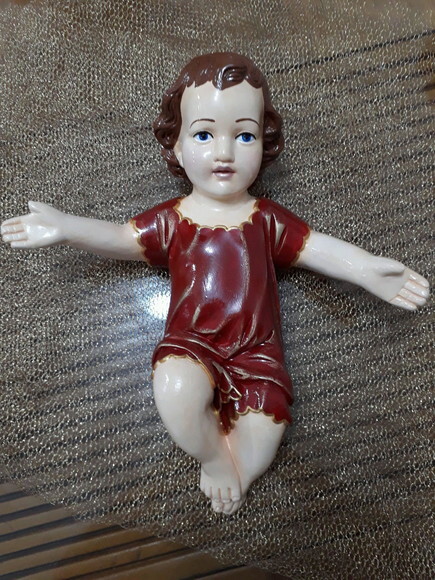 Menino Jesus de gesso