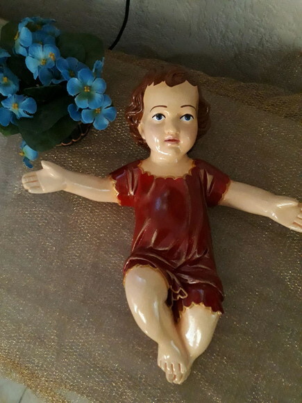 Menino Jesus de gesso