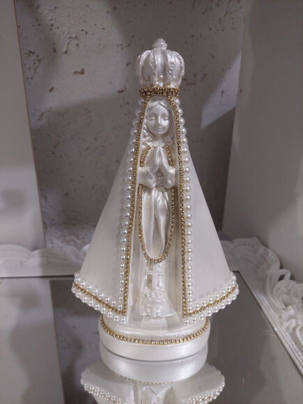 Nossa Senhora Aparecida + Coração Porta Alianças , Casamento