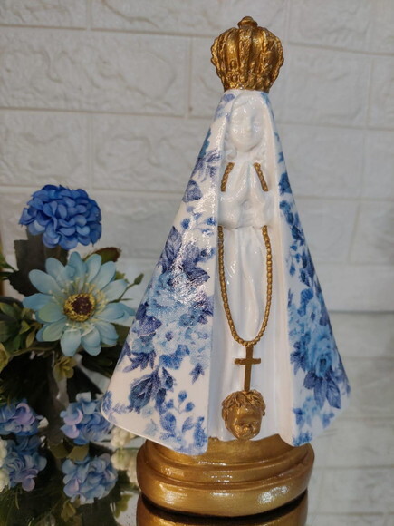 Nossa Senhora Aparecida 20cm , Casamento , Noiva , Padrinhos