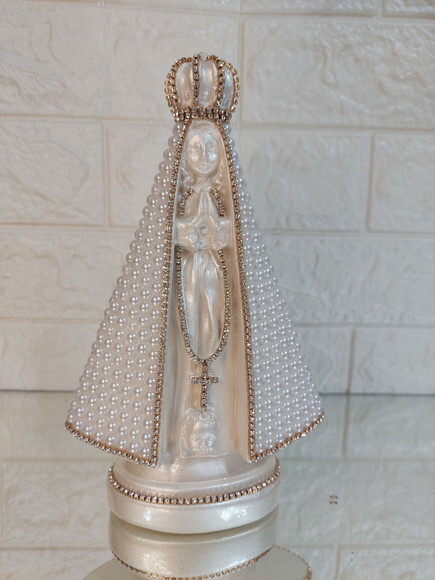 Nossa Senhora Aparecida 20cm , Casamento , Noiva , Padrinhos