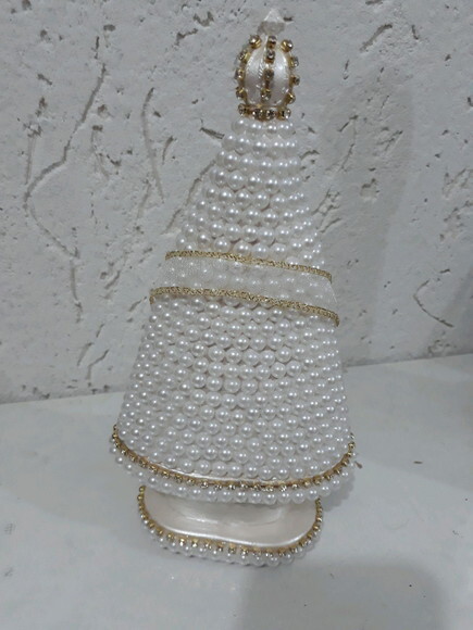 Nossa Senhora Aparecida 20cm, com coração Fé