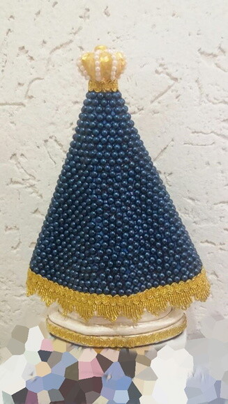 Nossa Senhora Aparecida 25cm customizada