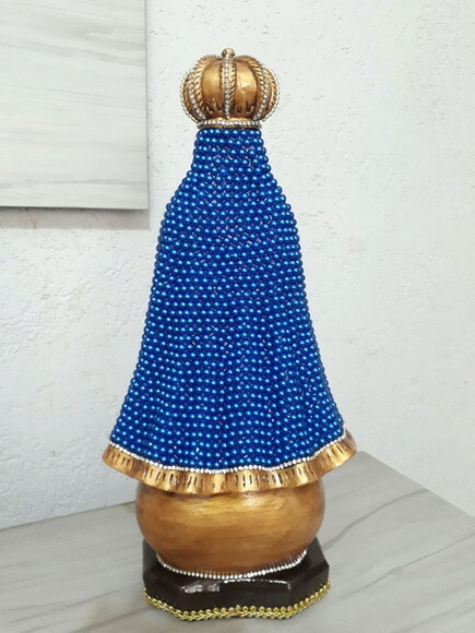 Nossa Senhora Aparecida 40 cm customizada