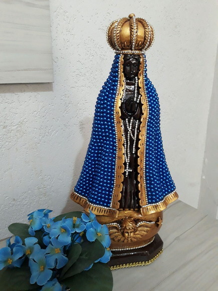 Nossa Senhora Aparecida 40 cm customizada
