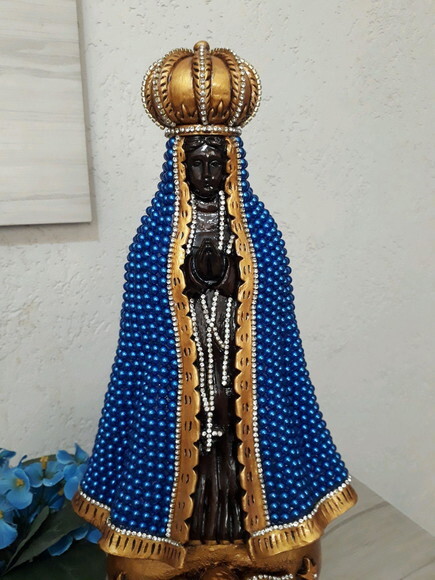 Nossa Senhora Aparecida 40 cm customizada