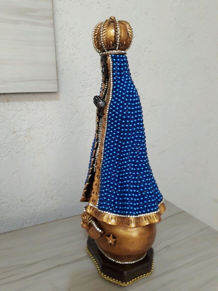 Nossa Senhora Aparecida 40 cm customizada