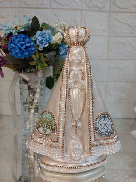 Nossa Senhora Aparecida com Fotos ou Logo da Sua Empresa