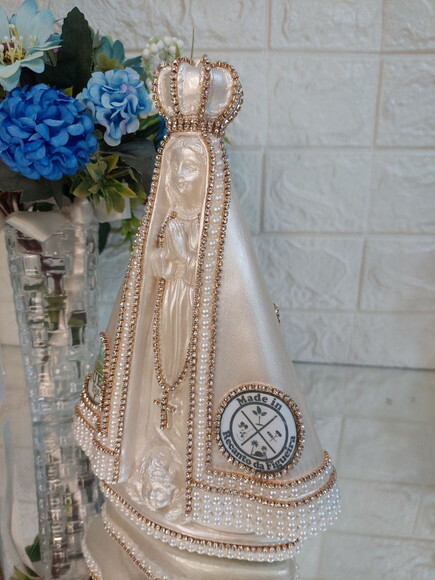 Nossa Senhora Aparecida com Fotos ou Logo da Sua Empresa
