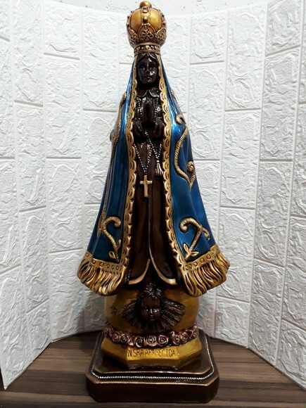 Nossa Senhora Aparecida tradicional, 67cm