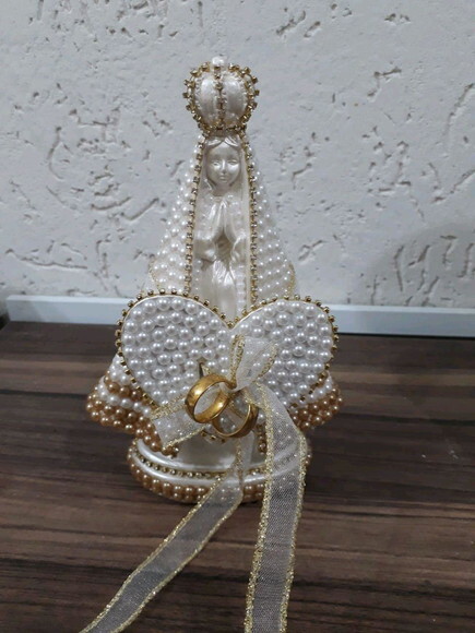 Nossa Senhora Aparecida, Casamento, Coração Porta Alianças